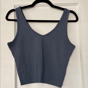 Hollister Slate V-Neck Top